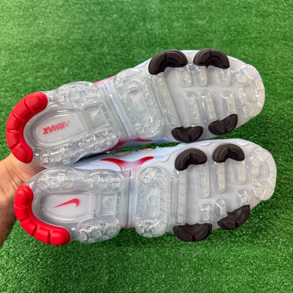 Nike Vapormax Plus Chicago White Blue Black Mens Shoes CW6974-100 VNDS Sz 10 - Picture 6 of 7